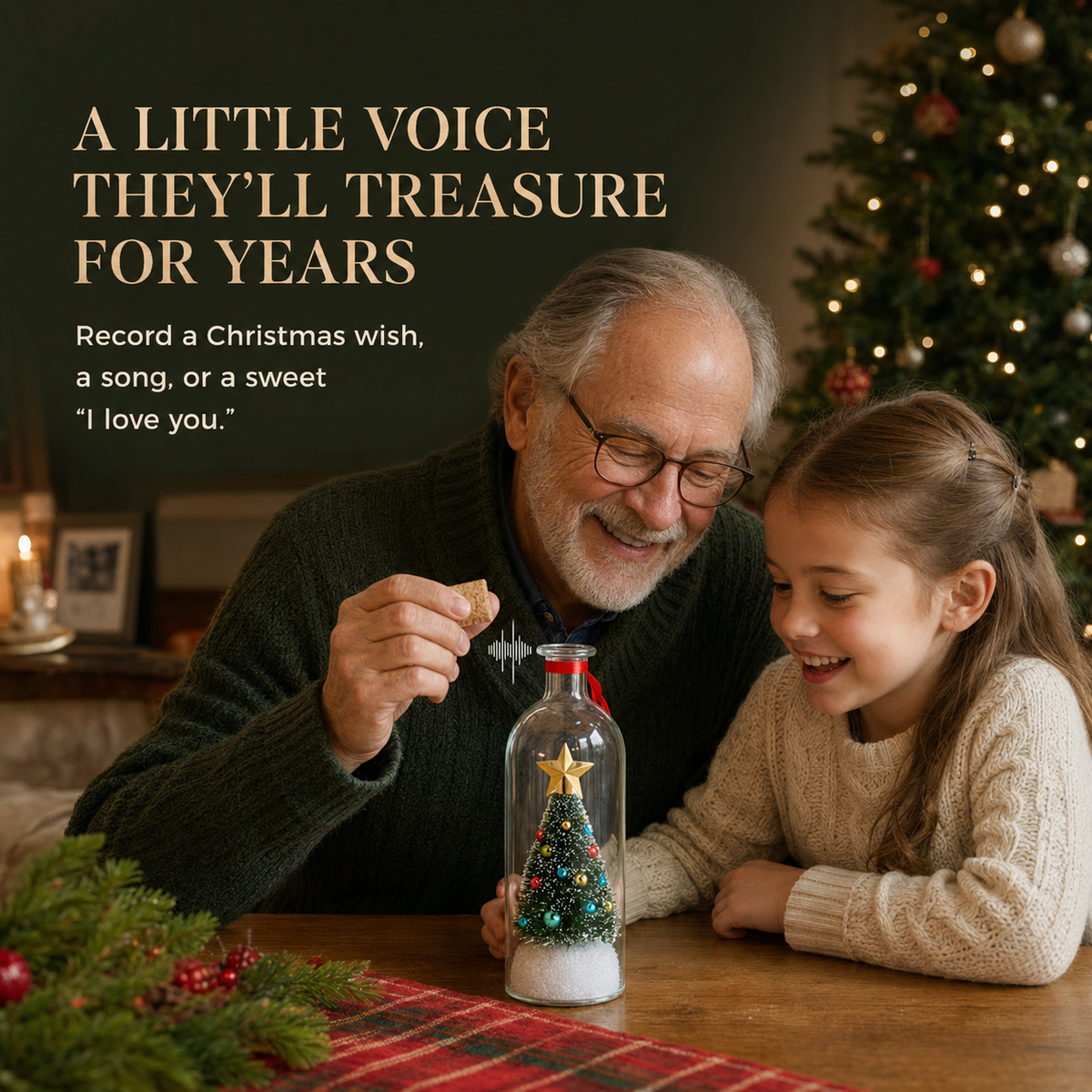 Record-a-Message Christmas Tree 4