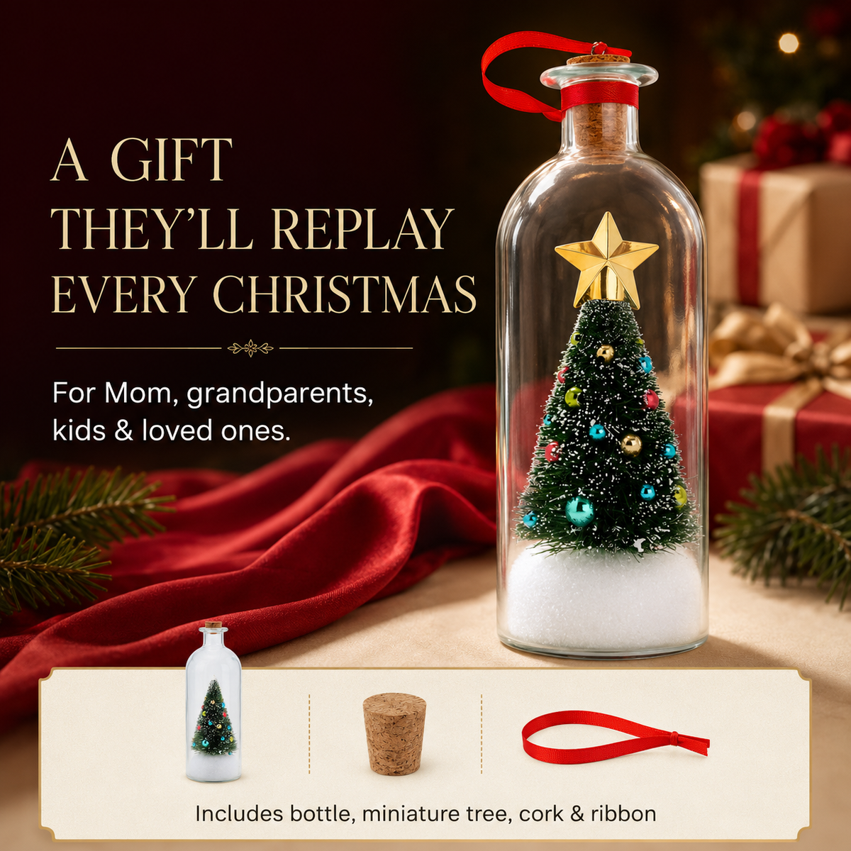 Record-a-Message Christmas Tree 9
