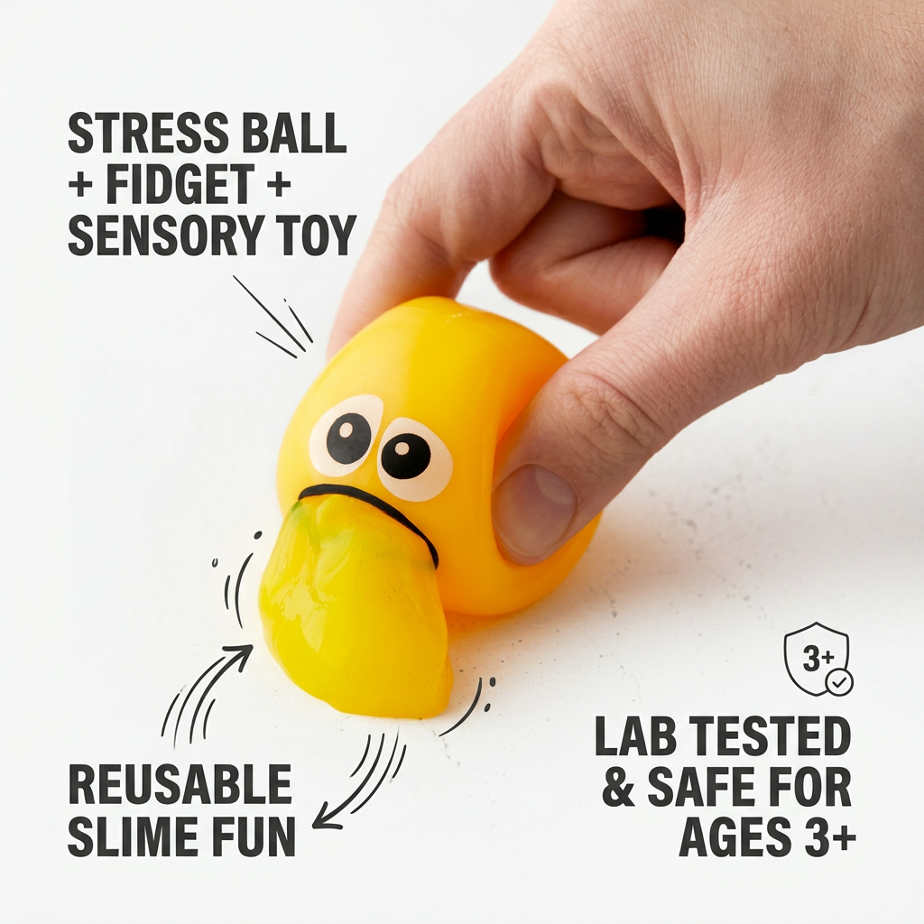 Puking Ball® – The Original Slime Squishy 3