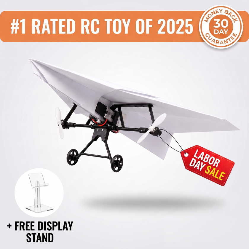 RC paper airplane kit